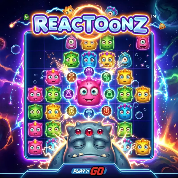 Reactoonz slot - Play n GO